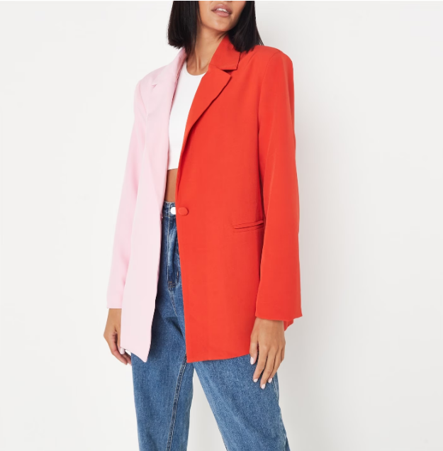 UNICORN Women's blazer orange pink xxs