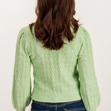 UNICORN Women's knitted sweater light green xs s m l xl