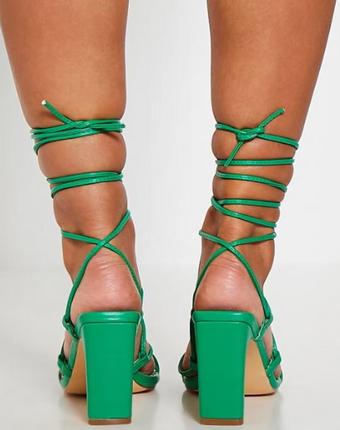 UNICORN Women's shoes heels green 36 37