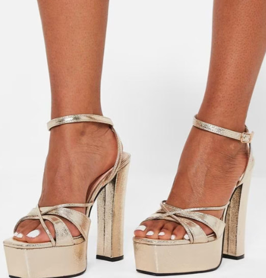 UNICORN Women's shoes heels gold 36 37 38 39 40 41