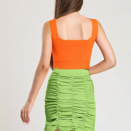UNICORN Women's skirt light green s m l