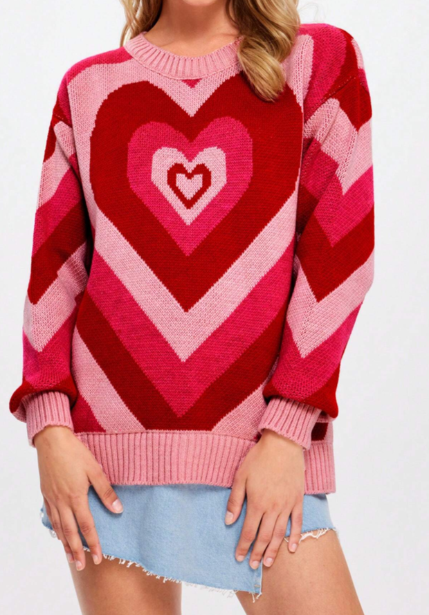 UNICORN Women's sweater pink white blue pink s m l xl