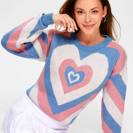 UNICORN Women's sweater pink white blue pink s m l xl