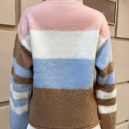 UNICORN Women's sweater pink white light blue brown s m l xl