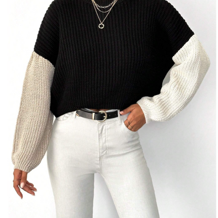 UNICORN Women's sweater black and white s m l
