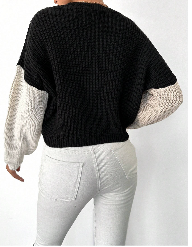UNICORN Women's sweater black and white s m l