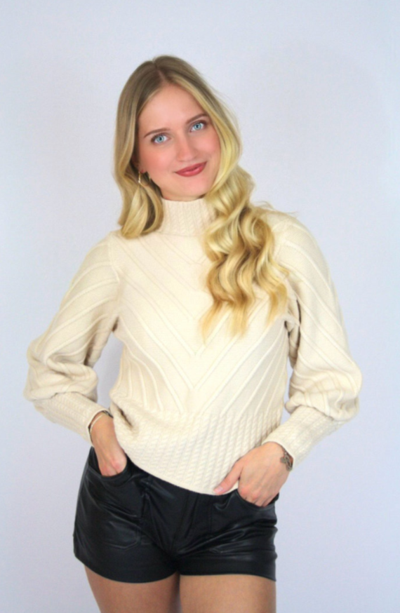 UNICORN Women's sweater beige xs s m l xl