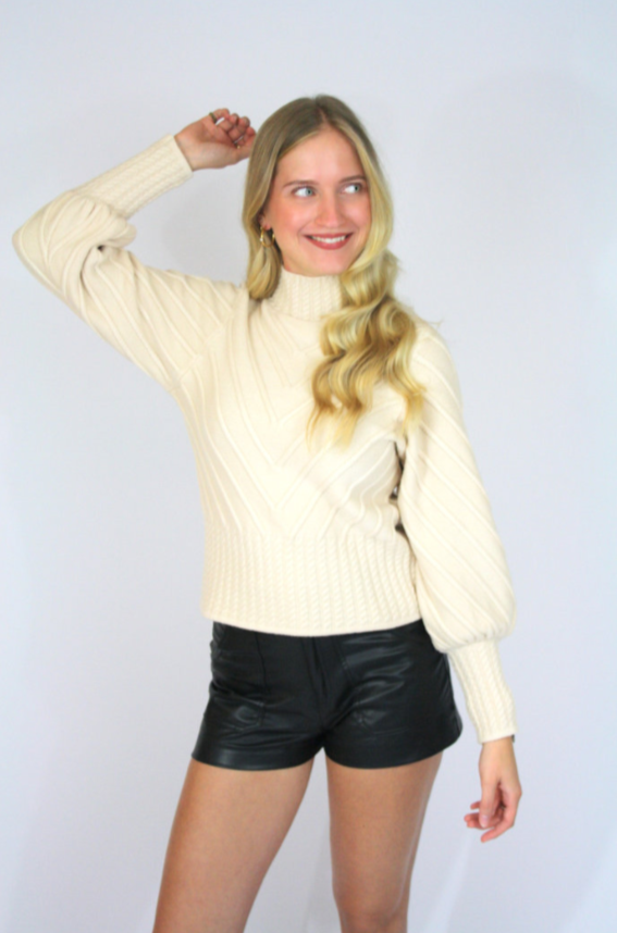 UNICORN Women's sweater beige xs s m l xl