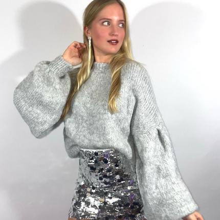 UNICORN Women's sweater purple gray xs s m l xl