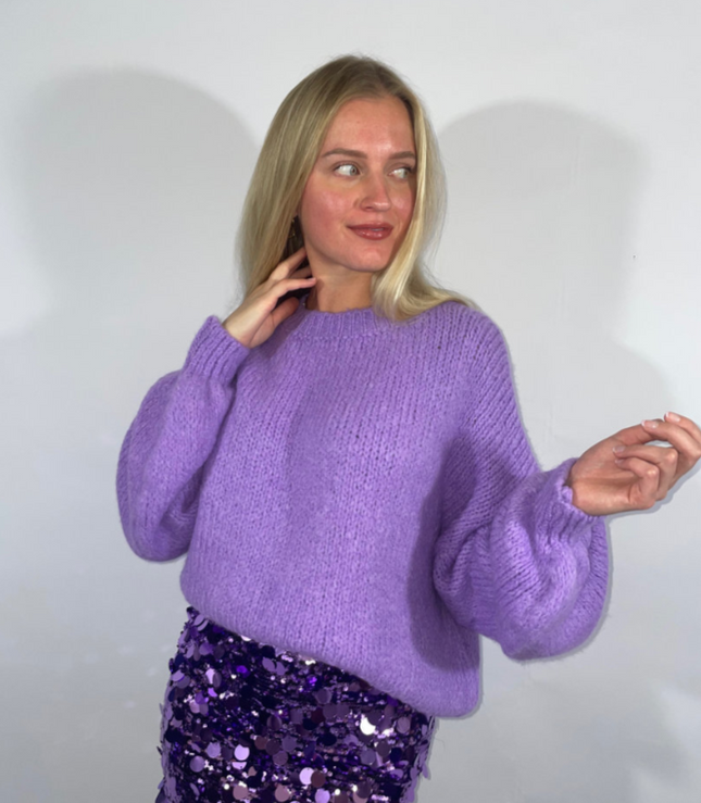 UNICORN Women's sweater purple gray xs s m l xl