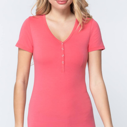 UNICORN Women's buttoned short sleeve shirt s m l