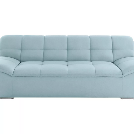 UNICORN Two-seater sofa dark brown pink light blue brown dark gray berry red brown gray silver Width 211 cm Depth 96 cm Height 76 cm Seat height 40 cm