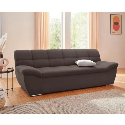 UNICORN Two-seater sofa dark brown pink light blue brown dark gray berry red brown gray silver Width 211 cm Depth 96 cm Height 76 cm Seat height 40 cm