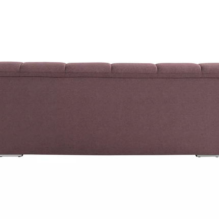 UNICORN Two-seater sofa dark brown pink light blue brown dark gray berry red brown gray silver Width 211 cm Depth 96 cm Height 76 cm Seat height 40 cm