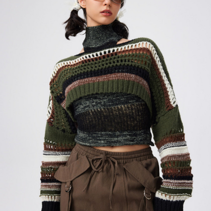UNICORN Women's sweater top dark green xs s m l xl