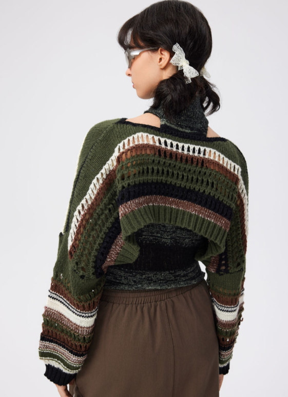 UNICORN Women's sweater top dark green xs s m l xl