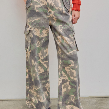 UNICORN Women's jeans army camouflage green xxs xs s m l xl