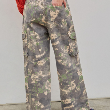 UNICORN Women's jeans army camouflage green xxs xs s m l xl