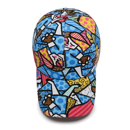 UNICORN Men's baseball cartoons print black blue red pink One Season