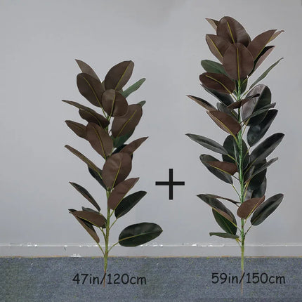 UNICORN 13-59 in Large Ficus Tree Artificial Rubber Tree Plastic