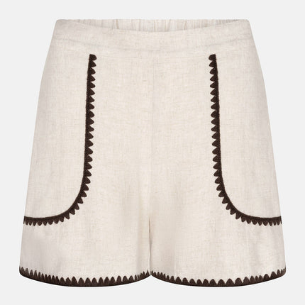 Ydence Short Enola Ecru