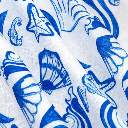 Ydence Short Ivana blue shells