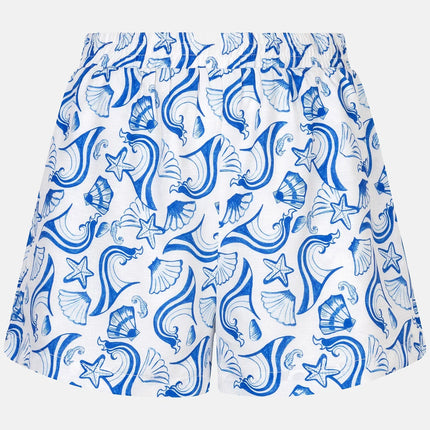 Ydence Short Ivana blue shells