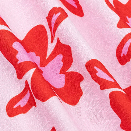 Ydence Short Ivana red flower