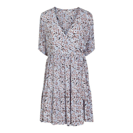Sunny wrap dress blauw