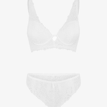 UNICORN Women's lingerie set white s m l xl