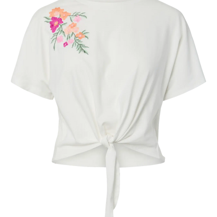 YAS Fabian tee star white