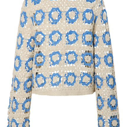 YAS Citova crochet cardigan pristine