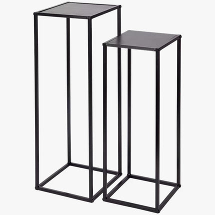 UNICORN Side table high black (l x w x h) 16 x 16 x 27.5 cm