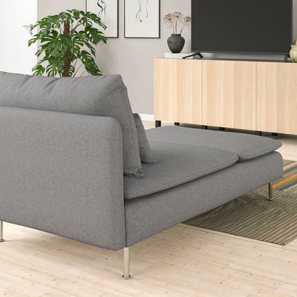 UNICORN Lounger grey white red beige green blue Width 93 cm depth 151 cm height 83 cm