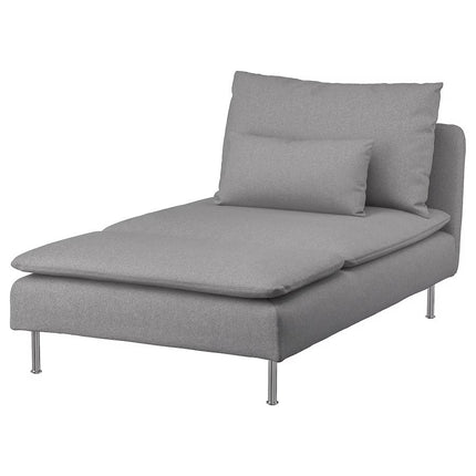 UNICORN Lounger grey white red beige green blue Width 93 cm depth 151 cm height 83 cm