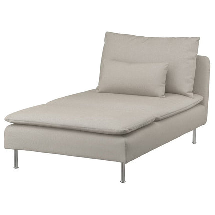 UNICORN Lounger grey white red beige green blue Width 93 cm depth 151 cm height 83 cm