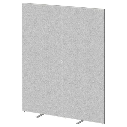 UNICORN Partition wall grey 160x195 cm
