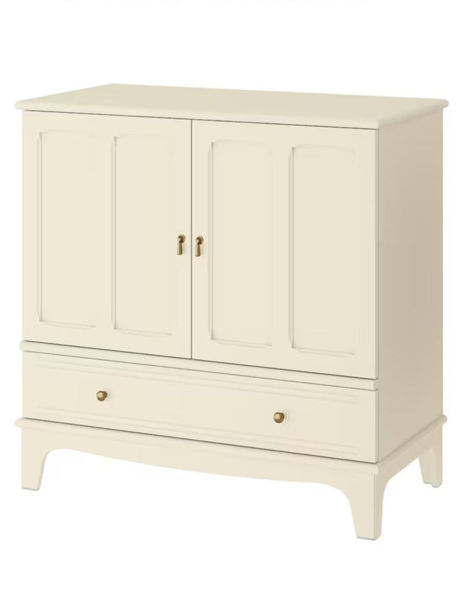 UNICORN Dresser chest of drawers blue-green light beige width 102 cm depth: 50 cm height: 101 cm