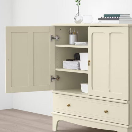 UNICORN Dresser chest of drawers blue-green light beige width 102 cm depth: 50 cm height: 101 cm