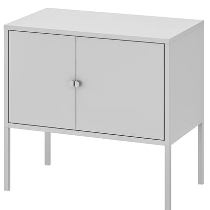 UNICORN Bedside table side table bed gray width 60 cm depth 35 cm height 57 cm