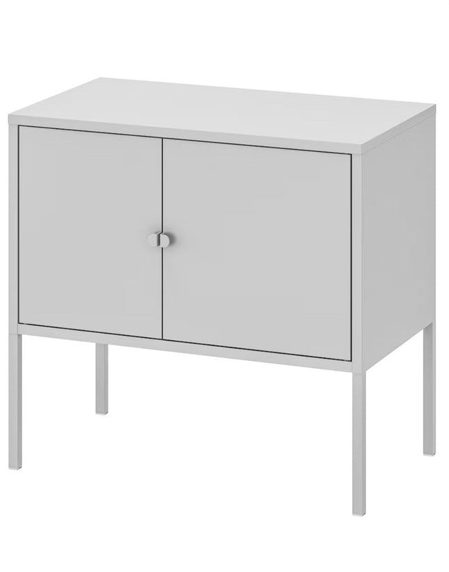 UNICORN Bedside table side table bed gray width 60 cm depth 35 cm height 57 cm