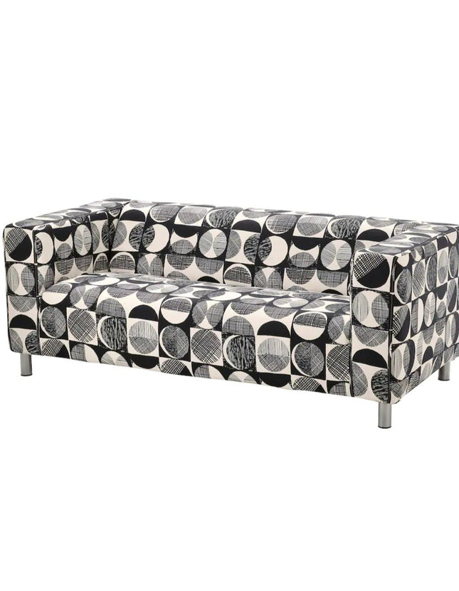 UNICORN Two-seater sofa dark gray beige light blue width 180 cm depth 88 cm height 66 cm