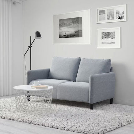 UNICORN Two-seater sofa gray width 137 cm depth 84 cm height 89 cm