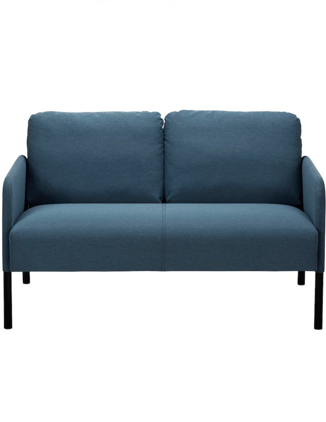 UNICORN Two-seater sofa blue black width 137 cm depth 84 cm height 89 cm