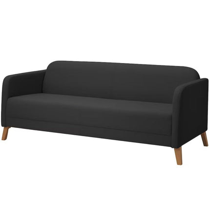 UNICORN Three-seater sofa beige black width 197 cm depth 80 cm height 76 cm