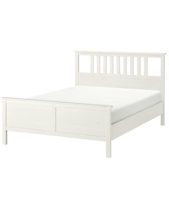 UNICORN Bed frame double bed black brown white 140x200cm length 211 cm width 154 cm