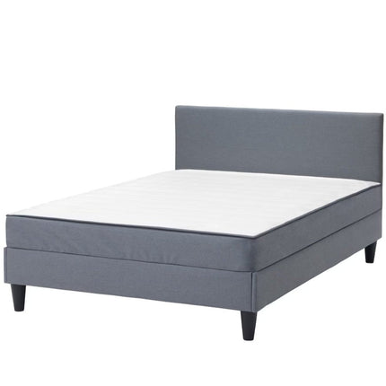 UNICORN Bed frame double bed gray 140x200cm length 204 cm width 140 cm