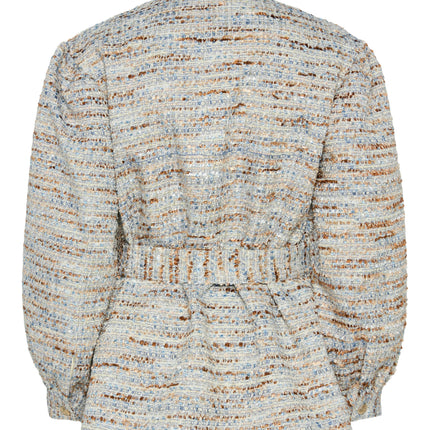 YAS Glisma soft jacket gardenia