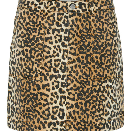 YAS Leonora denim nomad skirt