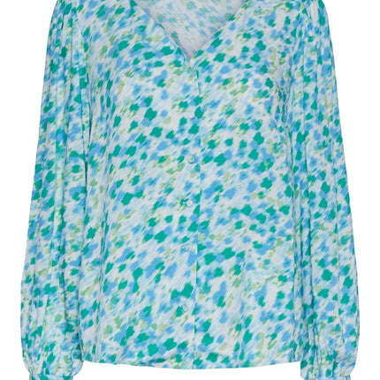 YAS Alira blouse groen mint